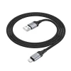Кабель USB Hoco X102 USB to microUSB 2.4 A, 1 м, черный