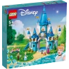Конструктор LEGO Disney Princess Cinderella and Prince Charming's Castle 43206, 5+ лет, 365 элементов