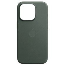Çexol Apple FineWoven Case with MagSafe - Evergreen Model A3134 iPhone 15 Pro üçün (MT4U3ZM/A)