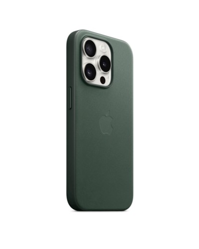 Çexol Apple FineWoven Case with MagSafe - Evergreen Model A3134 iPhone 15 Pro üçün (MT4U3ZM/A)