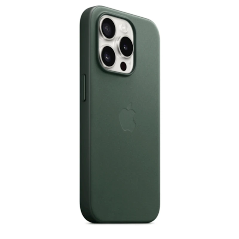 Чехол Apple FineWoven Case with MagSafe - Evergreen Model A3134 для iPhone 15 Pro (MT4U3ZM/A)