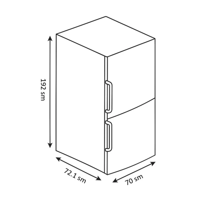 Soyuducu Teka RBF 78720 GBK Soyuducu Teka RBF 78720 GBK