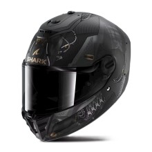 Motosikl dəbilqəsi Shark Spartan RS Carbon Xbot HE8158EDACL, ölçü L, qara