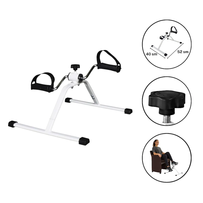 Мини велотренажер Gymnic 1079, белый, механический Мини велотренажер Gymnic 1079, белый, механический