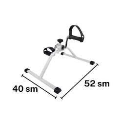 Мини велотренажер Gymnic 1079, белый, механический