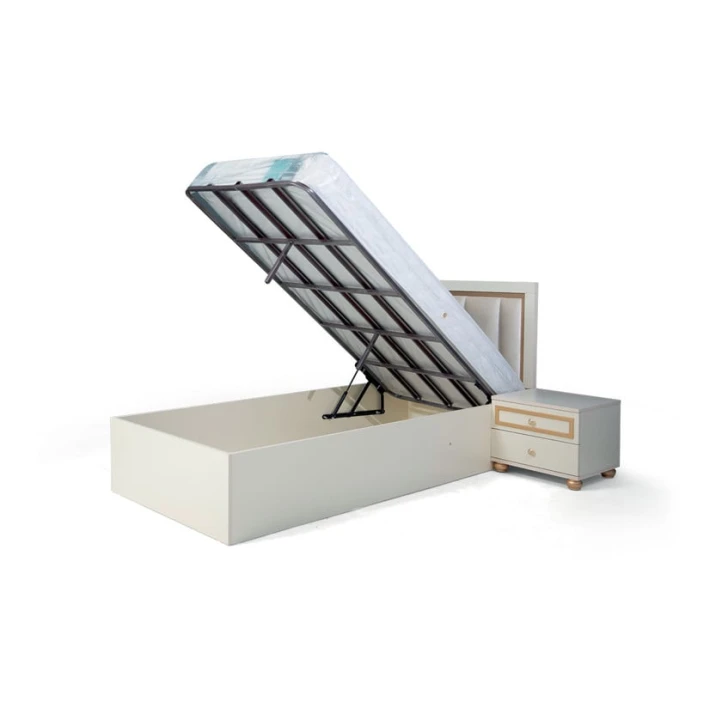 Набор детской мебели 12345689, кровать 95x209x100 см, тумба 50x41x40 см, шкаф 135x191x52 см, стол 120x160x52 см, бежевый Набор детской мебели 12345689, кровать 95x209x100 см, тумба 50x41x40 см, шкаф 135x191x52 см, стол 120x160x52 см, бежевый