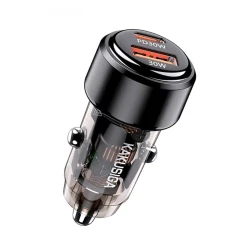 Avtomobil şarj cihazı Kakusiga KSC-1175 Black Avtomobil şarj cihazı Kakusiga KSC-1175 Black