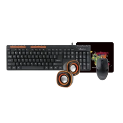 Комплект 3 в 1 (клавиатура, мышь, колонки) Meetion C105