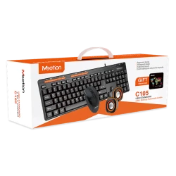 Комплект 3 в 1 (клавиатура, мышь, колонки) Meetion C105