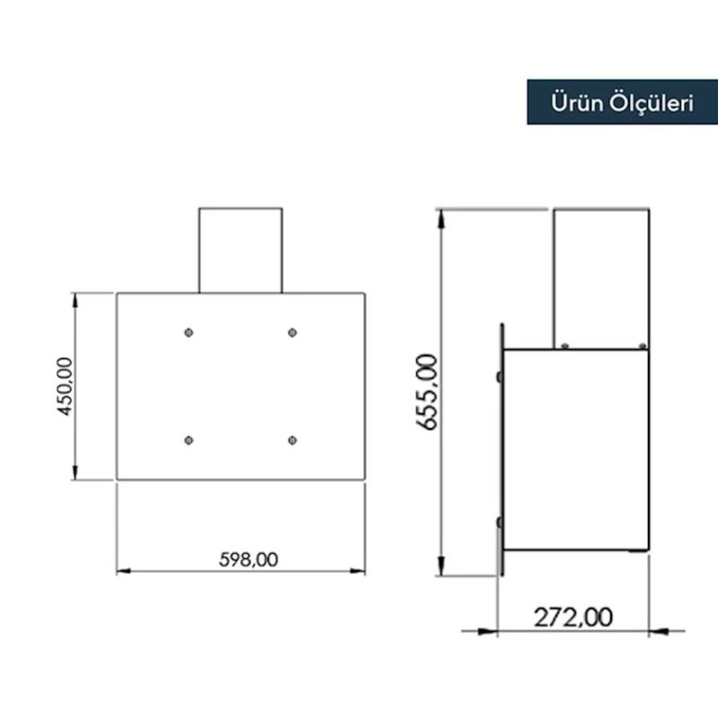 Кухонная вытяжка Kumtel DF6-33 Black Кухонная вытяжка Kumtel DF6-33 Black