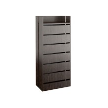 Tumba ayaqqabı üçün Art Mebel, LDSP, venge, 30x60x130 sm