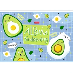 Альбом для рисования Hatber Веселые Авокадики А4, 16 листов, товар в ассортименте Альбом для рисования Hatber Веселые Авокадики А4, 16 листов, товар в ассортименте