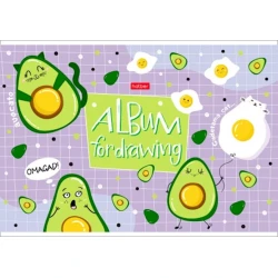 Альбом для рисования Hatber Веселые Авокадики А4, 16 листов, товар в ассортименте Альбом для рисования Hatber Веселые Авокадики А4, 16 листов, товар в ассортименте