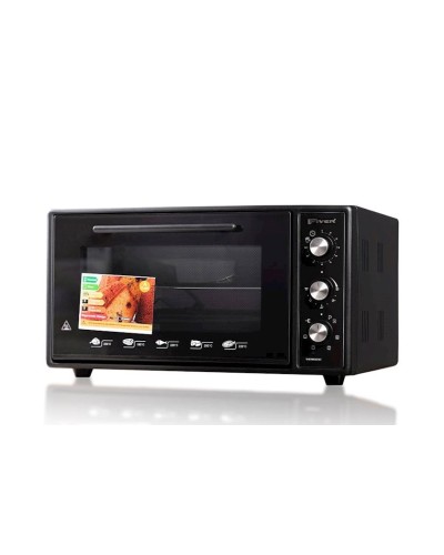 Elektrik soba Fiver Glass Black