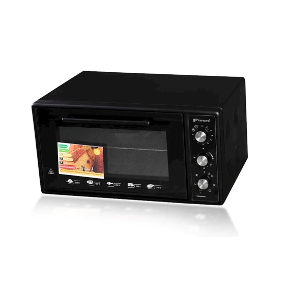 Электродуховка Fiver Glass Black