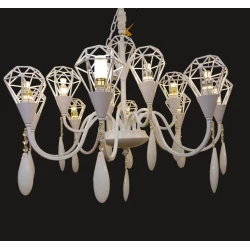 Люстра подвесная 1051, белая Люстра подвесная 1051, белая