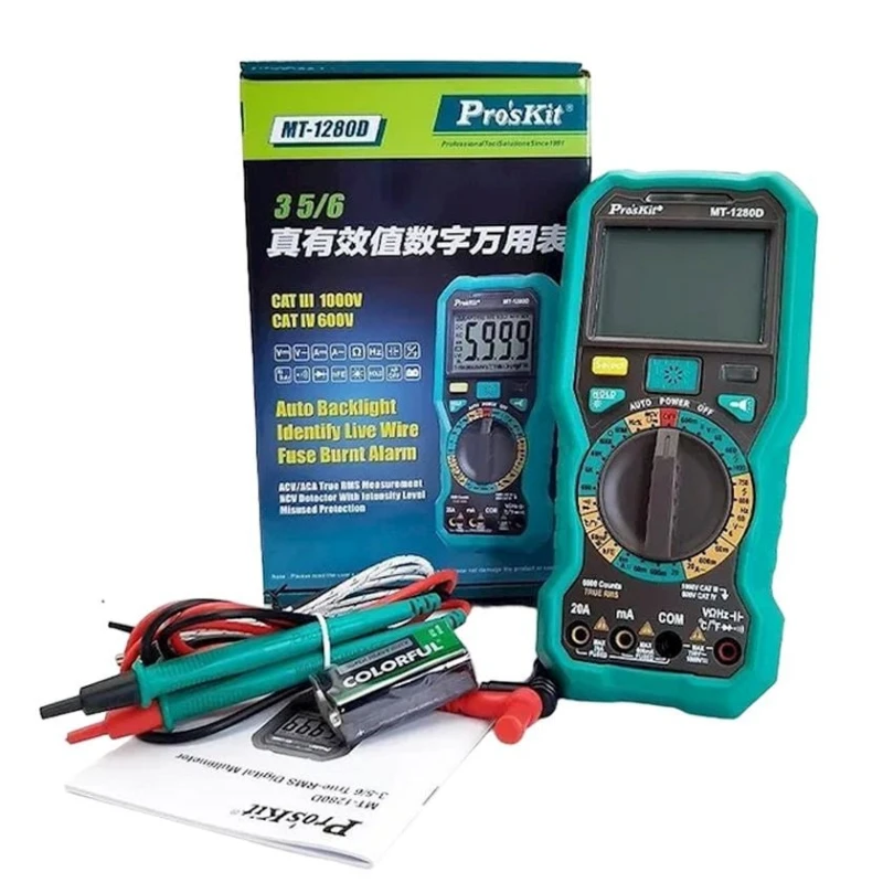 Multimetr Pro'sKit MT-1280D