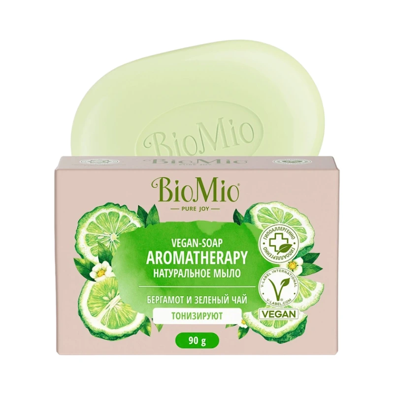 Туалетное мыло BioMio Vegan Soap Aromatherapy 90 г Туалетное мыло BioMio Vegan Soap Aromatherapy 90 г