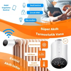 Термостат и радиаторный клапан Novato Zigbee - TRV-03