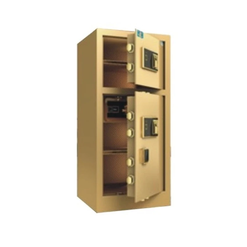 Офисный сейф Aipu NBX-DD-73, с электронным замком и ключом, золотистый Офисный сейф Aipu NBX-DD-73, с электронным замком и ключом, золотистый