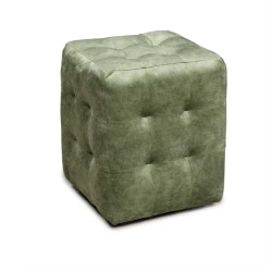 Пуфик 80, ткань, зеленый, 40x35x35 см Пуфик 80, ткань, зеленый, 40x35x35 см