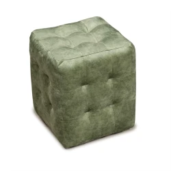 Пуфик 80, ткань, зеленый, 40x35x35 см Пуфик 80, ткань, зеленый, 40x35x35 см