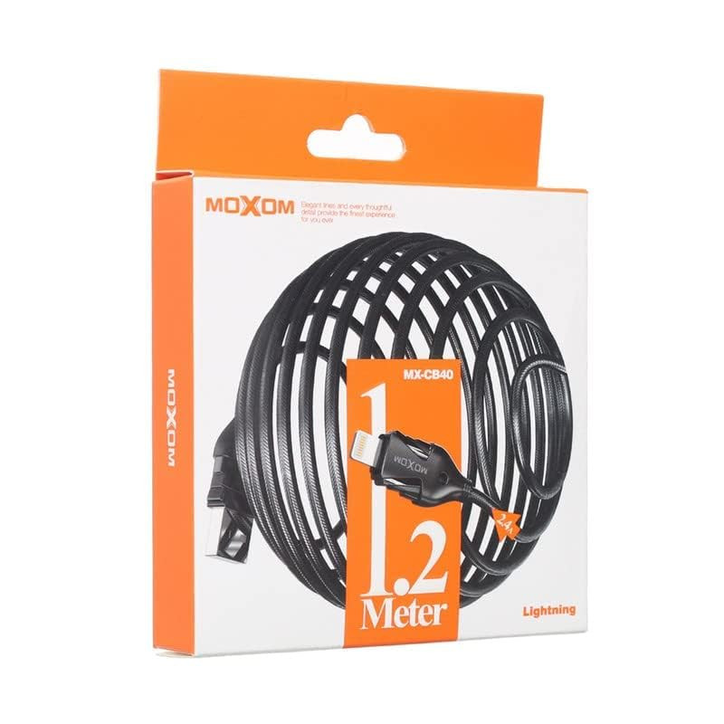 Кабель Moxom MX-CB40 USB to Lightning 1.2m 2.4A