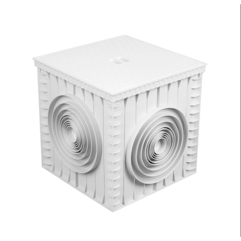 Lyuk qutusu LuxWares, 400x400 mm, plastik