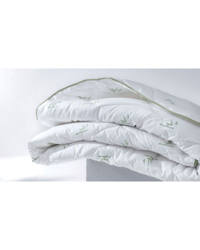 Yorğan Yataş Bambu 175x215 sm, birnəfərlik XL, bambuk/silikonlaşdırılmış lif, ağ
