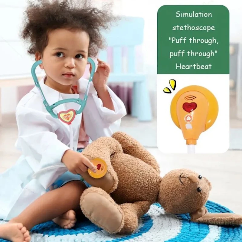 Həkim oyunu Medical Play Set Toy, yaşıl