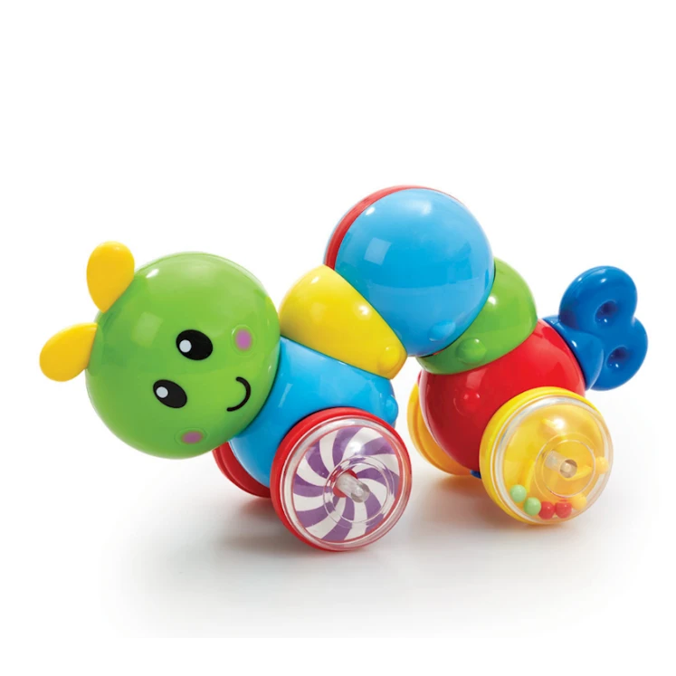 Игрушка каталка Addo Little Lot Wriggle & Roll гусеница