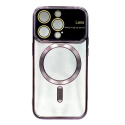 Чехол Auto Focus Magsafe для Apple iPhone 14 Pro Purple