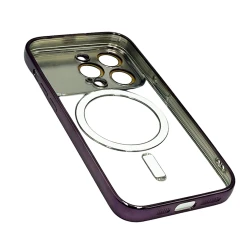 Чехол Auto Focus Magsafe для Apple iPhone 14 Pro Purple