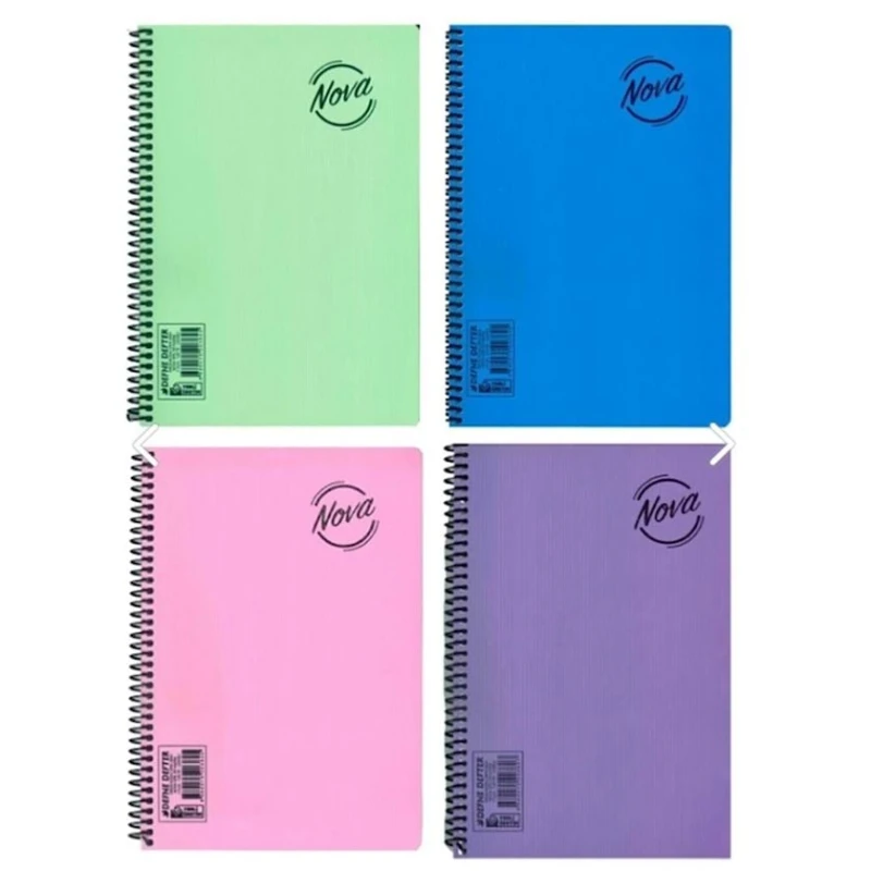 Блокнот Defne 96 листа, на спирали, товар в ассортименте Блокнот Defne 96 листа, на спирали, товар в ассортименте