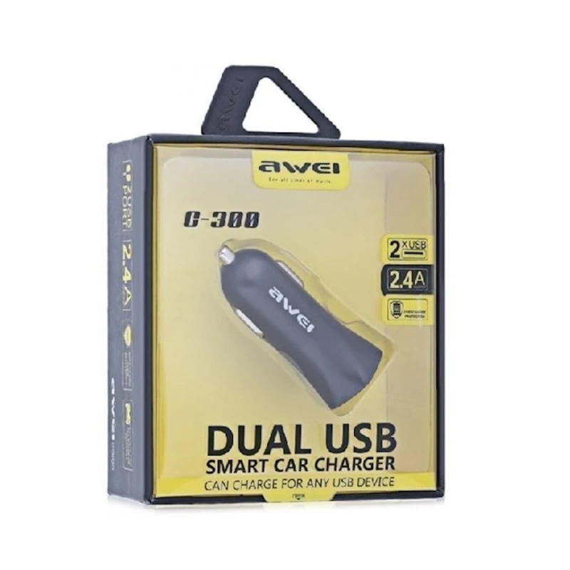 Автомобильное зарядное устройство Awei C-300 Автомобильное зарядное устройство Awei C-300