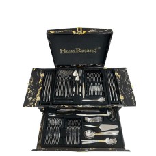Süfrə ləvazimatları dəsti Haus Roland 00622, 86 parça