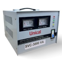 Gərginlik tənzimləyicisi Unical SVC-3000VA