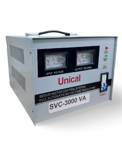 Gərginlik tənzimləyicisi Unical SVC-3000VA
