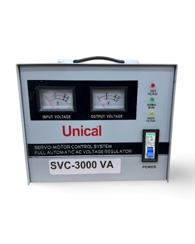 Gərginlik tənzimləyicisi Unical SVC-3000VA