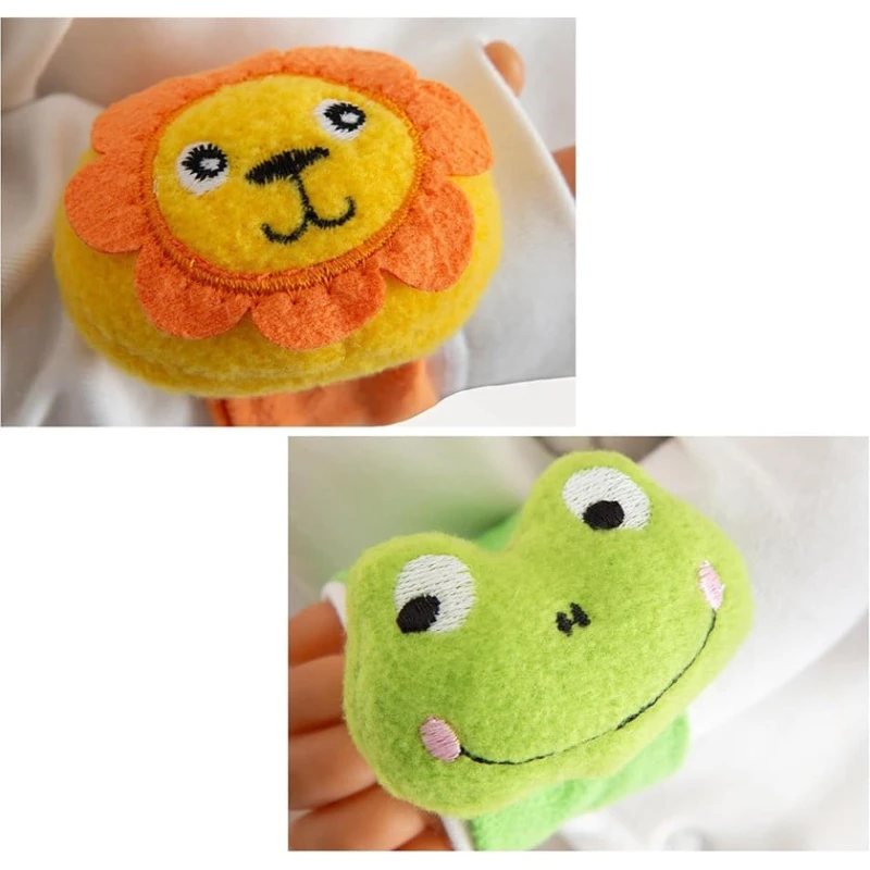 Səs-küylü corab və bilərzik Babyjem Aslan-Qurbağa, parça, 0+ yaş