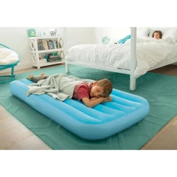 Матрас надувной Intex 66803NP, голубой, 88x157x18 см