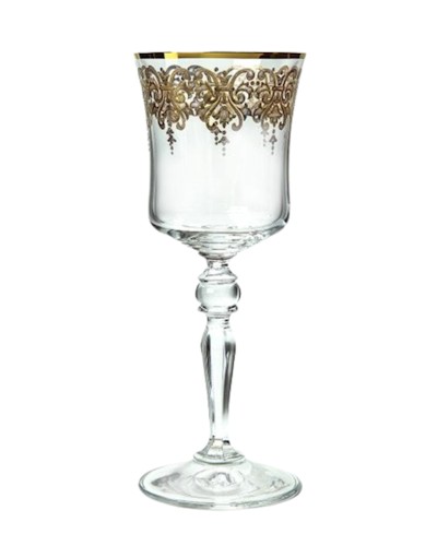 Ağ şərab üçün badə Hom-me Motif Rouge 104248, 185 ml, şəffaf
