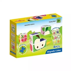 Maqnitli kublar meyvələrin öyrədilməsi üçün, 3+ yaş