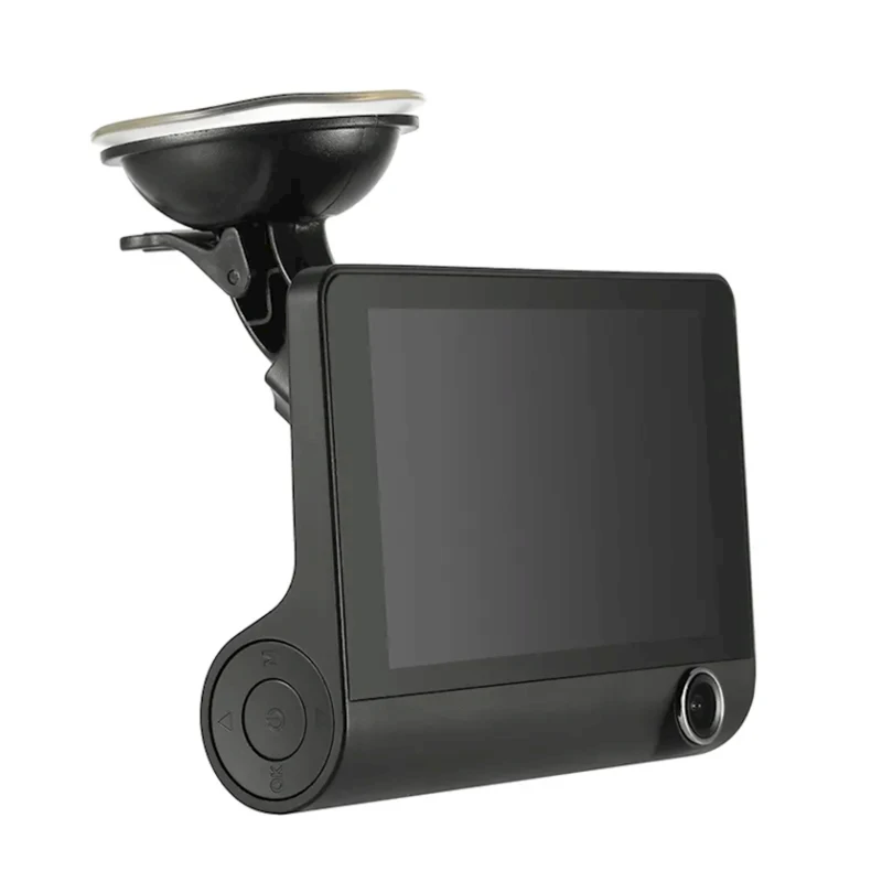 Videoqeydiyyatçı Car DVR Triple Dash Cam, Black