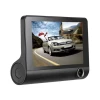 Videoqeydiyyatçı Car DVR Triple Dash Cam, Black