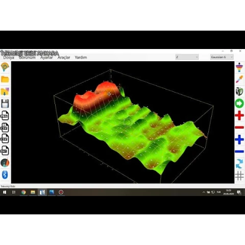 Подземная визуализация Android Gradiometer 3D Подземная визуализация Android Gradiometer 3D