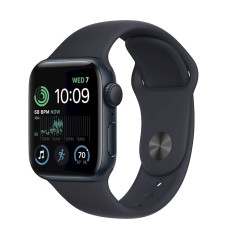 Smart-saat Apple Watch SE 2022 GPS 40mm Midnight Aluminium Case with Midnight Sport Band Regular (MNJT3RB/A)