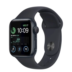 Смарт-часы Apple Watch SE 2022 GPS 40mm Midnight Aluminium Case with Midnight Sport Band Regular (MNJT3RB/A)