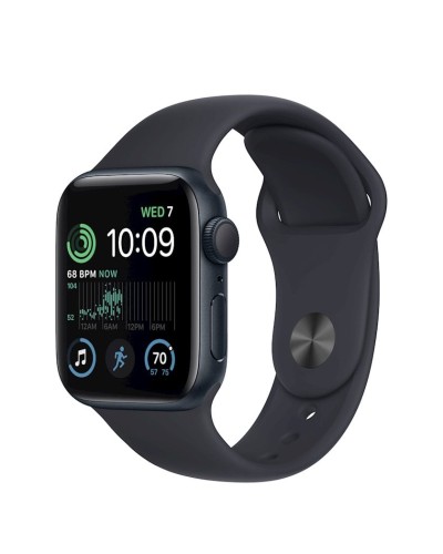Smart-saat Apple Watch SE 2022 GPS 40mm Midnight Aluminium Case with Midnight Sport Band Regular (MNJT3RB/A)