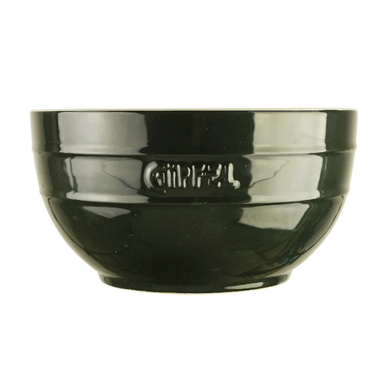 Миска Gipfel Majolica 3913, круг, 1200 мл, керамика, зеленый Миска Gipfel Majolica 3913, круг, 1200 мл, керамика, зеленый